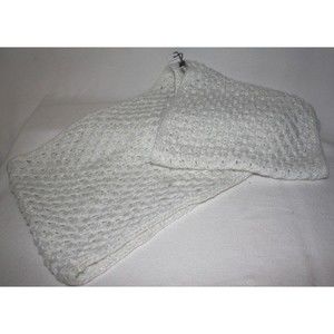 BCB Generation Infinity Scarf with Tucked Stitch Loop Ivory